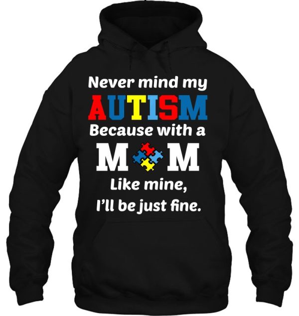 Autism Mom Child Man Woman Tshirt Autism Awareness Ribbon