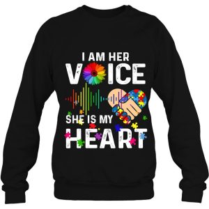 Autism Mom Dad Gif I Am Her Voice She Is My Heart 4