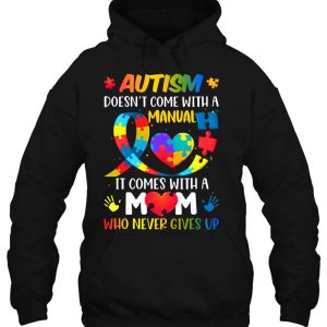 Autism Mom Doesnt Come With A Manual Women Autism Awareness 3