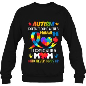Autism Mom Doesnt Come With A Manual Women Autism Awareness 4
