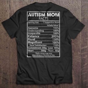 Autism Mom Facts Back Version 1
