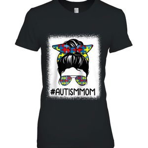 Autism Mom Life Autism Awareness Raglan Baseball Tee 2