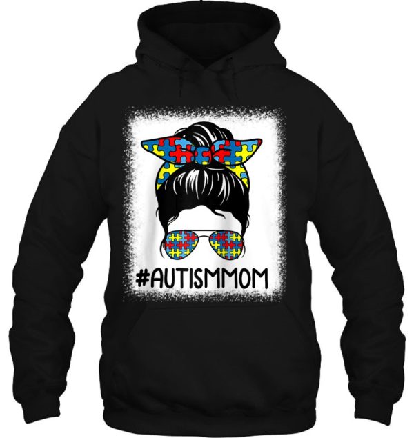 Autism Mom Life Autism Awareness Raglan Baseball Tee