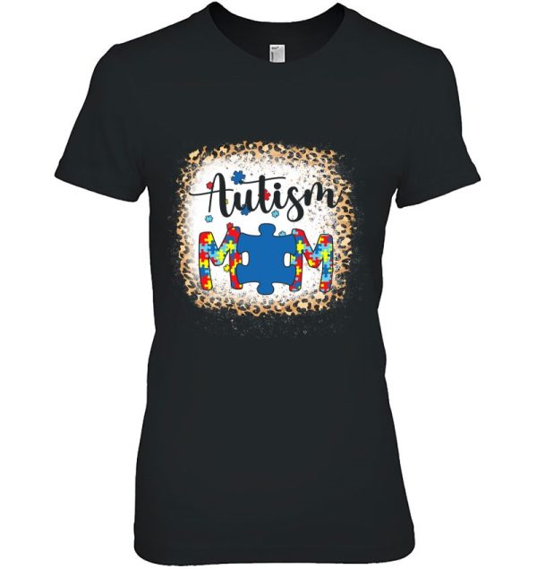 Autism Mom Life Leopard Autism Awareness Month Mama Autistic