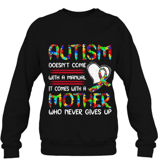 Autism Mom Mother’s Day Autism Mother Who Never Give Up