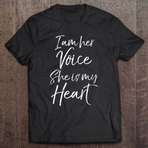 Autism Mom Quote For Mothers I Am Her Voice She Is My Heart 1