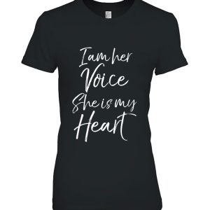 Autism Mom Quote For Mothers I Am Her Voice She Is My Heart 2