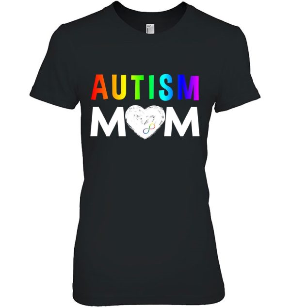 Autism Mom Red Instead Infinity