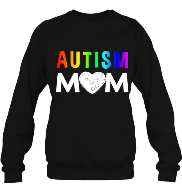 Autism Mom Red Instead Infinity