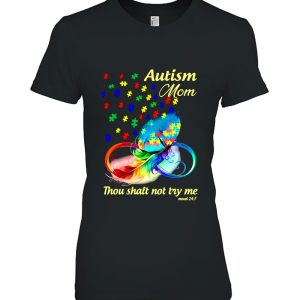 Autism Mom Thou Shalt Not Try Me Mood 247 Puzzles Autism Awareness Gift Mother’s Day