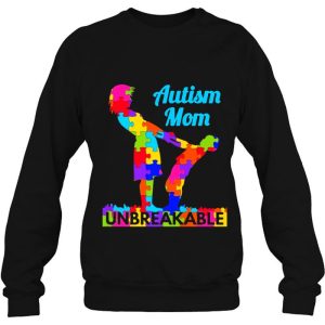 Autism Mom Unbreakable Colorful Puzzles Mom And Son Version 4