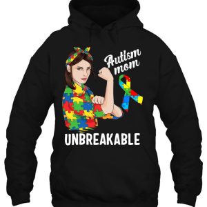 Autism Mom Unbreakable Cute Autism Awareness Women Gift 3