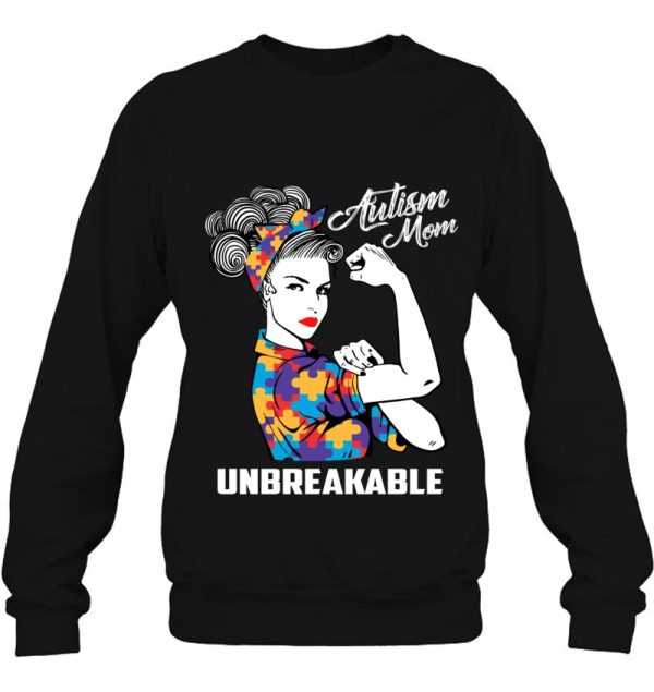 Autism Mom Unbreakable Mama Autism Awareness Gift