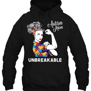 Autism Mom Unbreakable World Autism Awareness Day Best Gift 3