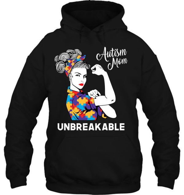 Autism Mom Unbreakable World Autism Awareness Day Best Gift