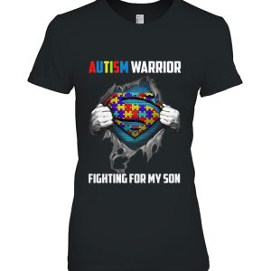 Autism Warrior Fighting For My Son Autism Mom Dad Parents 2