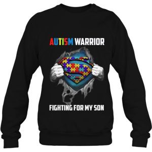 Autism Warrior Fighting For My Son Autism Mom Dad Parents 4