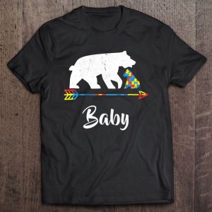 Baby Bear Autism Awareness Proud Autism Mom 1