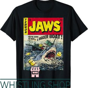 Baja Blast T-Shirt Jaws Pulp Attack Comic Cover
