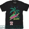 Baja Blast T-Shirt Luv Dew Tropical Mountain Soda Graphic
