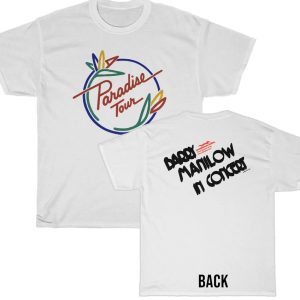 Barry Manilow 1984 The Paradise Tour Shirt