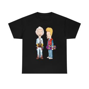 Beavis and Butthead Back To The Future Mashup Shirt