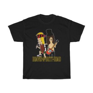 Beavis and Butthead Guns N Roses Axel &amp Slash Shirt