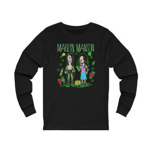 Beavis and Butthead Marilyn Manson Inspired Long Sleeved Shirt