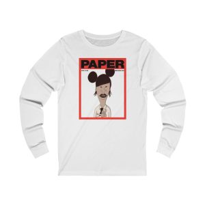 Beavis and Butthead Paper Magazine Butthead as Marilyn Manson Long Sleeved Shirt