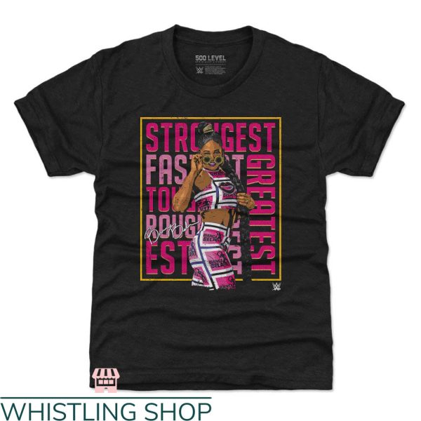 Bianca Belair T-shirt Bianca Belair Greatest Pose WHT