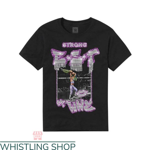 Bianca Belair T-shirt Bianca Belair Strong Est Of WWE Shirt