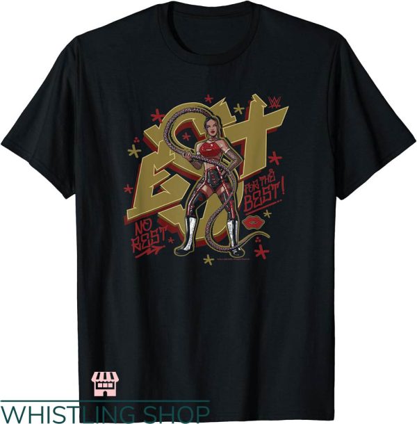 Bianca Belair T-shirt WWE No Rest For The Best T-shirt