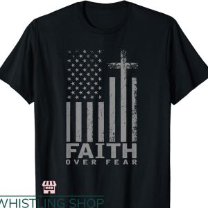 Bible Verse T-shirt America Pride US Flag Faith
