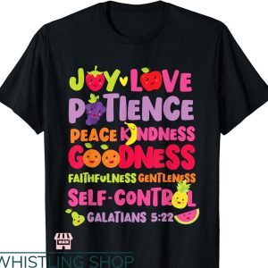 Bible Verse T-shirt Fruit Of The Spirit Galatians
