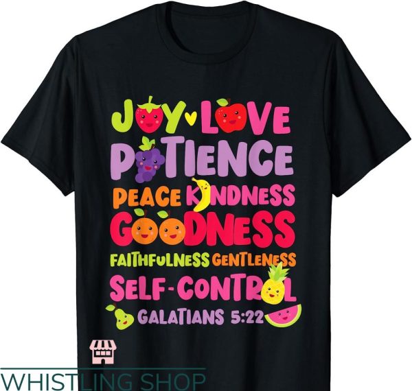 Bible Verse T-shirt Fruit Of The Spirit Galatians