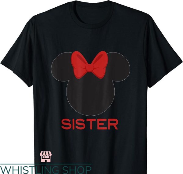 Big Brother Big Sister T-shirt Disney Minnie Mouse Sister