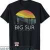Big Sur T-Shirt Beach Central Coast Retro Forest Camping