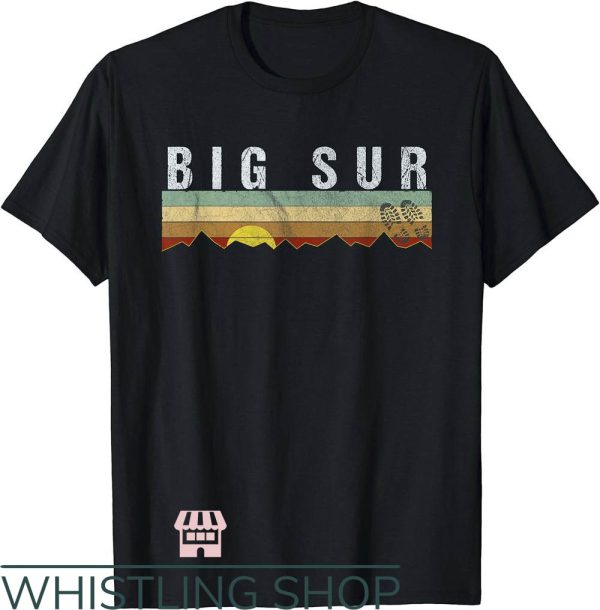 Big Sur T-Shirt CA Design Vintage T-Shirt Trending