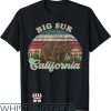 Big Sur T-Shirt California Bear Retro Scene Tee Trending