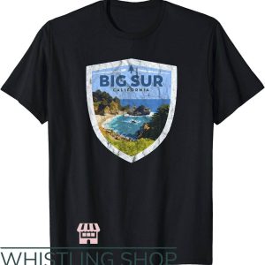 Big Sur T-Shirt Northern California Vintage Tee Trending