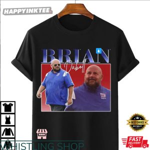 Brian Daboll T-Shirt Giants Coach Of The Year T-Shirt