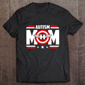 Captain Autism Mom Superhero Autistic Mothers Day 1