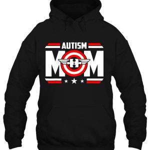 Captain Autism Mom Superhero Autistic Mothers Day 3