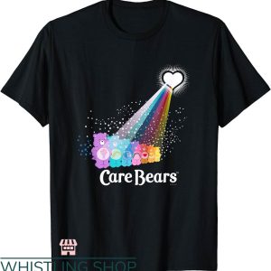 Care Bear Birthday T-shirt Care Bears Love Light Glow Shirt