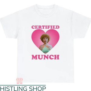 Certified Munch Shirt T-shirt Certified Munch With Heart