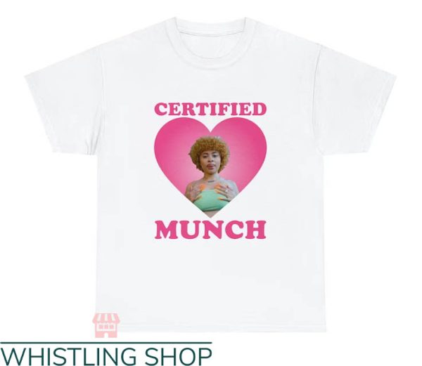 Certified Munch Shirt T-shirt Certified Munch With Heart