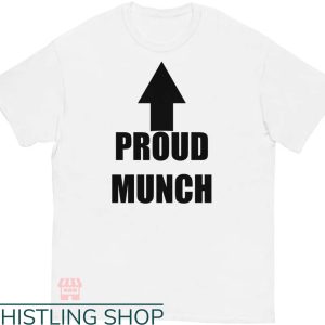 Certified Munch Shirt T-shirt Funny Arrow Graphic T-shirt