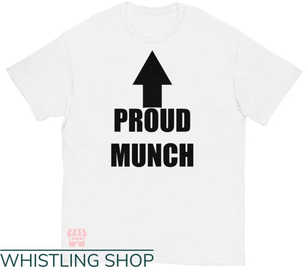 Certified Munch Shirt T-shirt Funny Arrow Graphic T-shirt