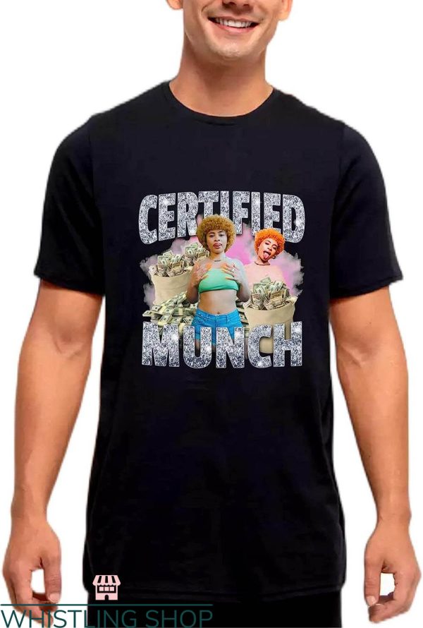 Certified Munch Shirt T-shirt Ice Spice Certified Rapper Munch