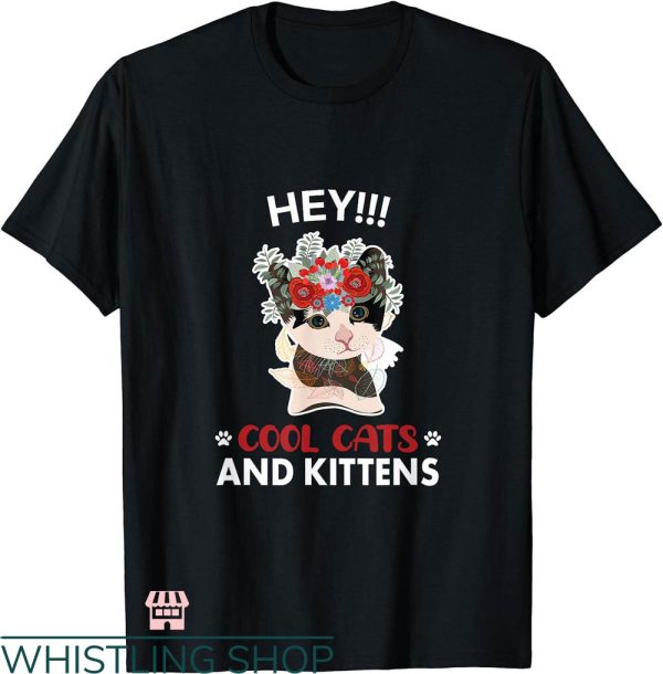 Cool Cats And Kittens T-shirt Cat Cute Summer T-shirt